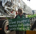 Barton Moss Anti-Fracking Protest Salford